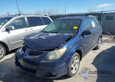 2003 Pontiac Vibe z USA, uszkodzony, nr VIN 5Y2SL62853Z431861